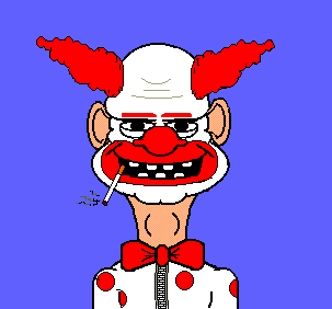 laughing clown