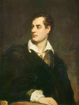 Lord george gordon Byron Portrait