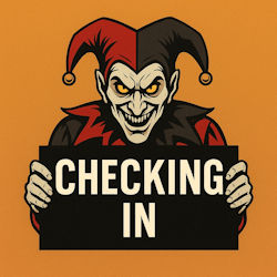 checking in button