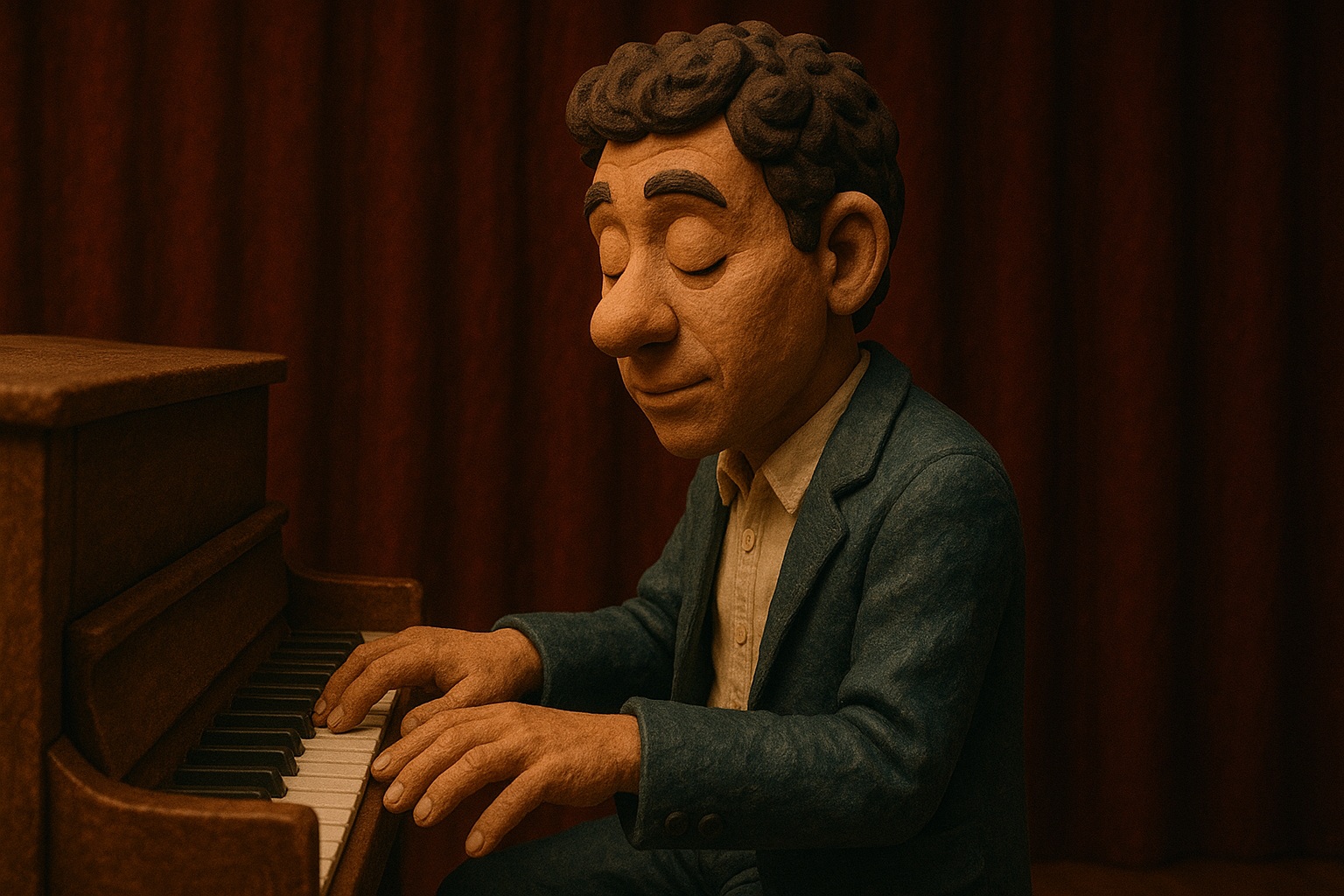 piano player
